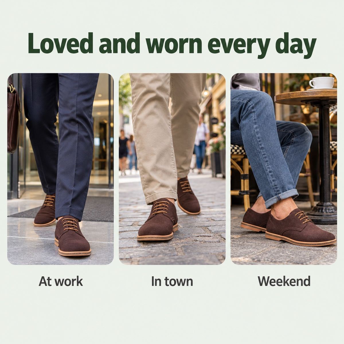 Isaac – Men's Orthopedic Shoes, worn every day
