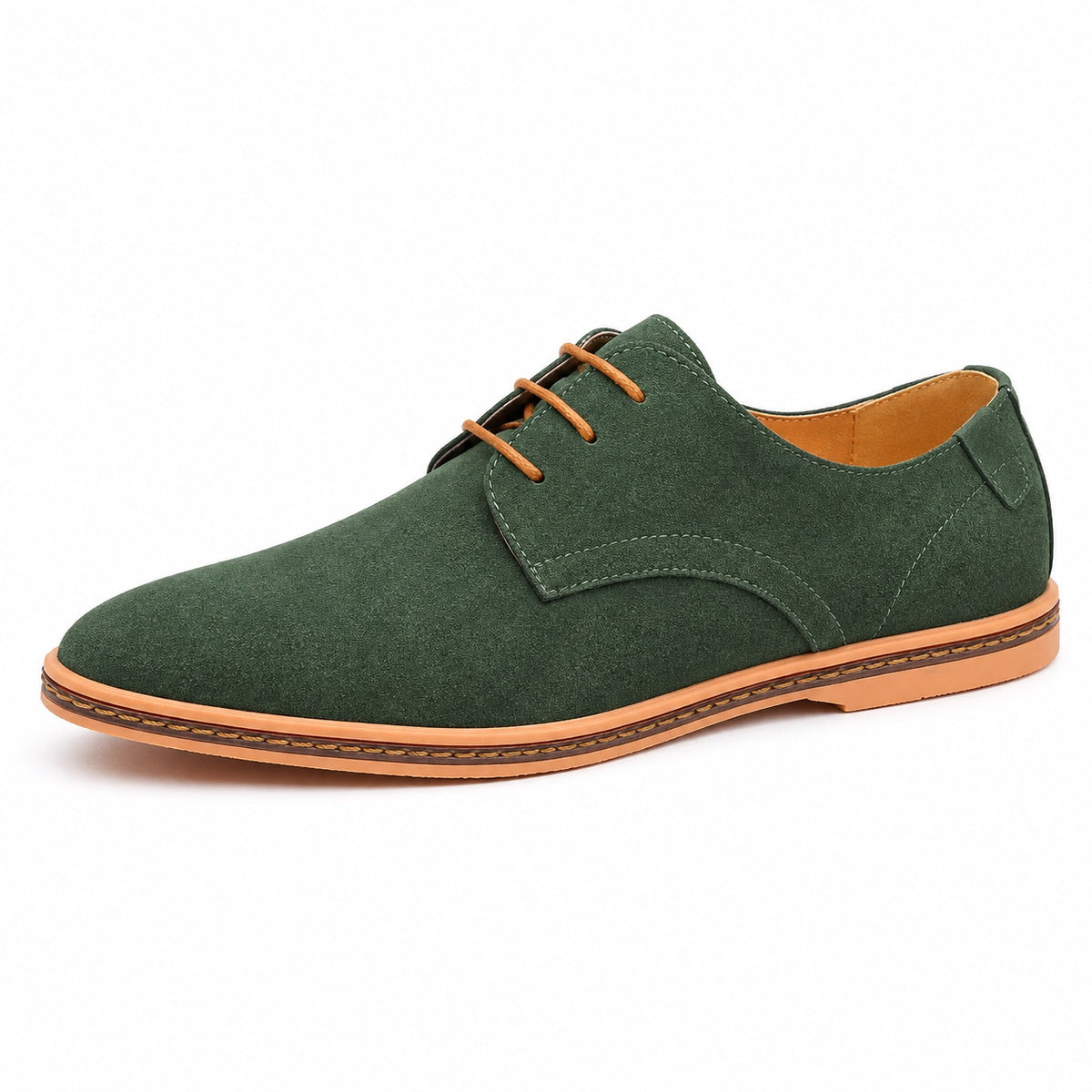 Isaac – Men's Orthopedic Shoes in Green