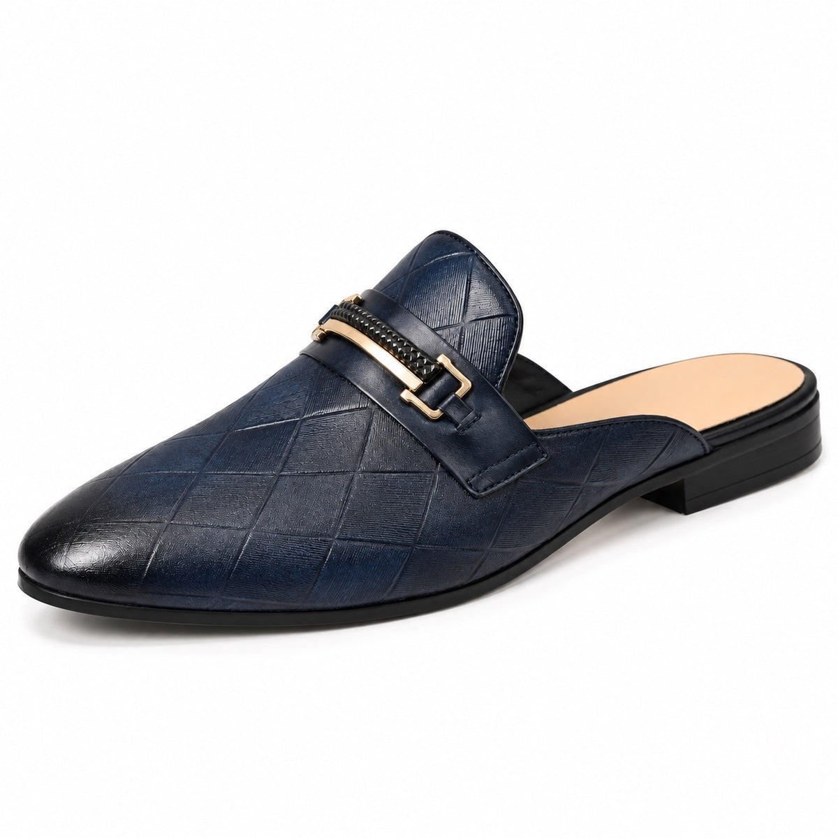 Ivan – Men's Comfort Shoes in Indigo Blue