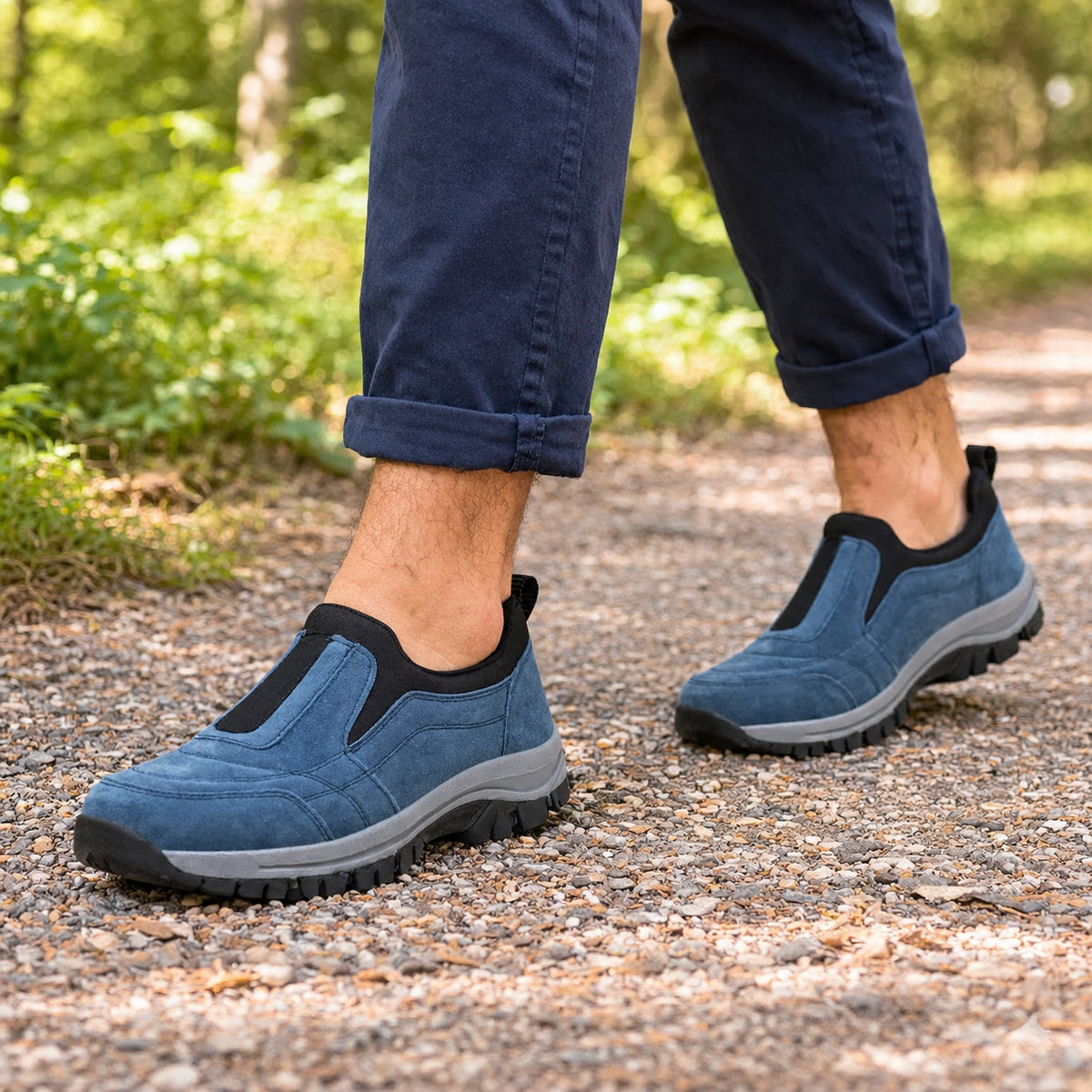 Jacobs – Unisex Arch Support Shoes, worn on a walk