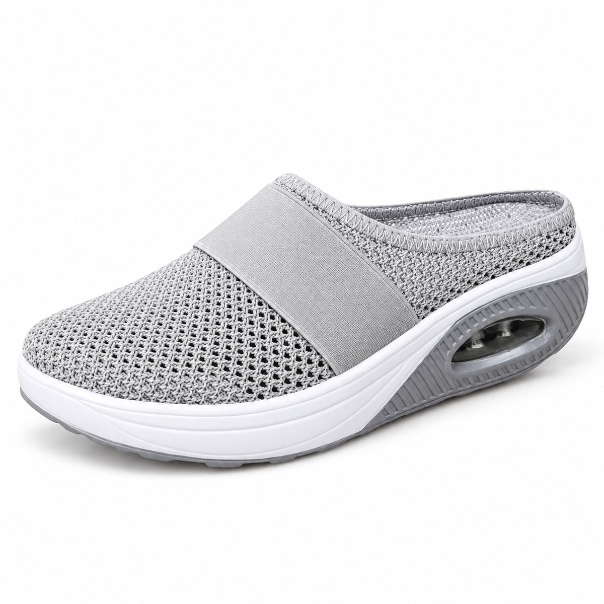 Jeanne – Women's Nursing Clogs in Light Gray