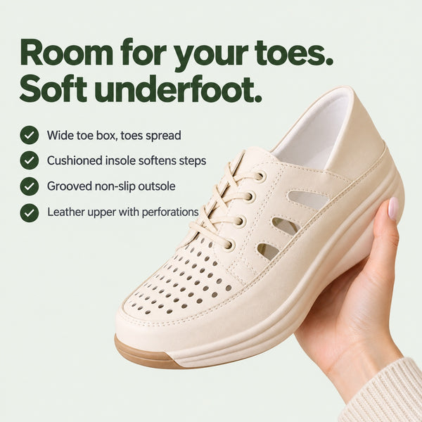Jenna – Women's Plantar Fasciitis Sneakers, key benefits