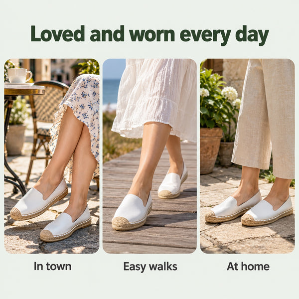 Jennie – Women's Wide Toe Box Loafers, worn every day