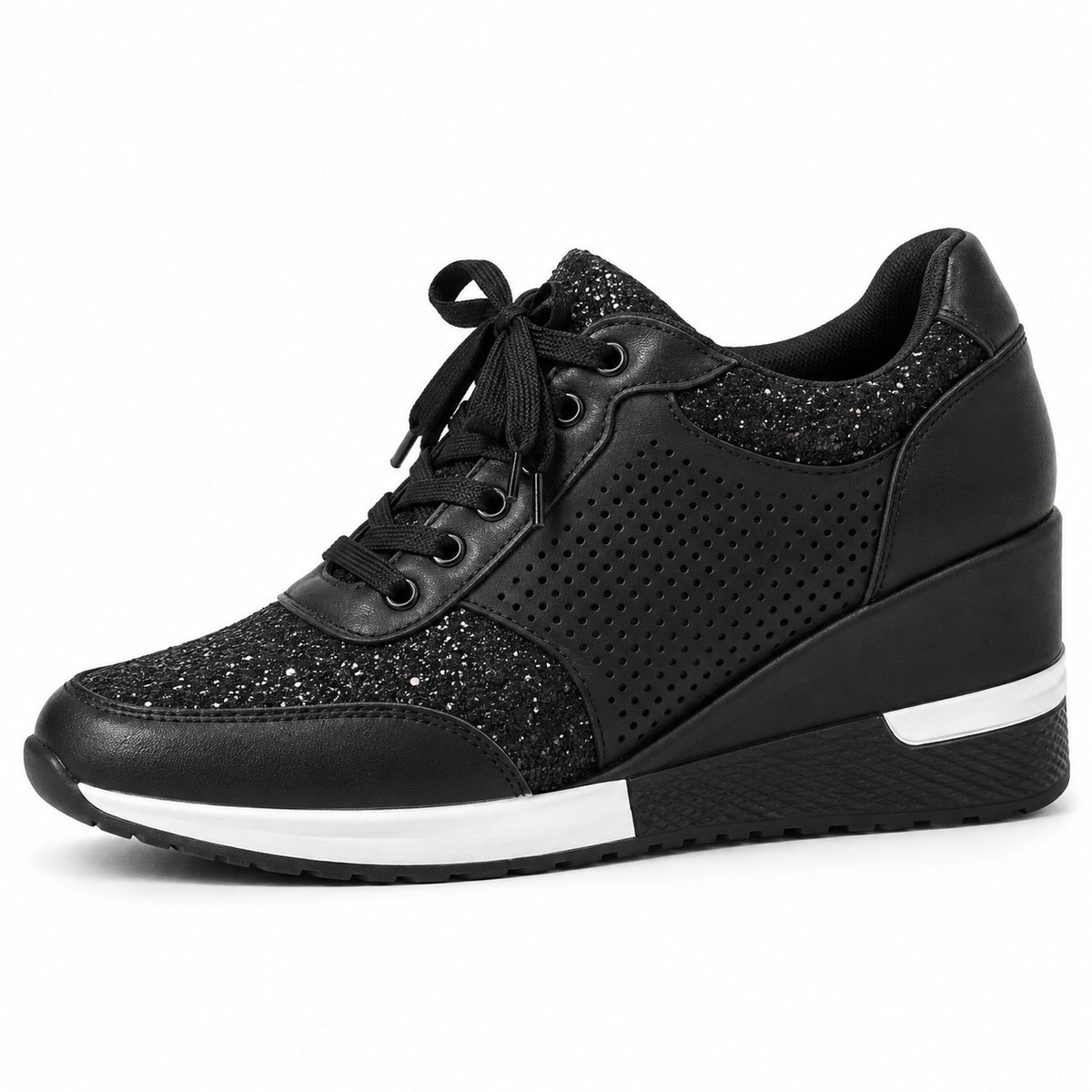 Jennings – Unisex Orthopedic Sneakers in Black