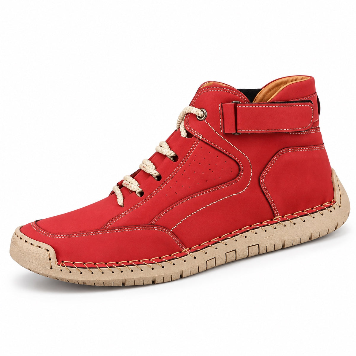 Jeremiah – Men's Walking Shoes in Red