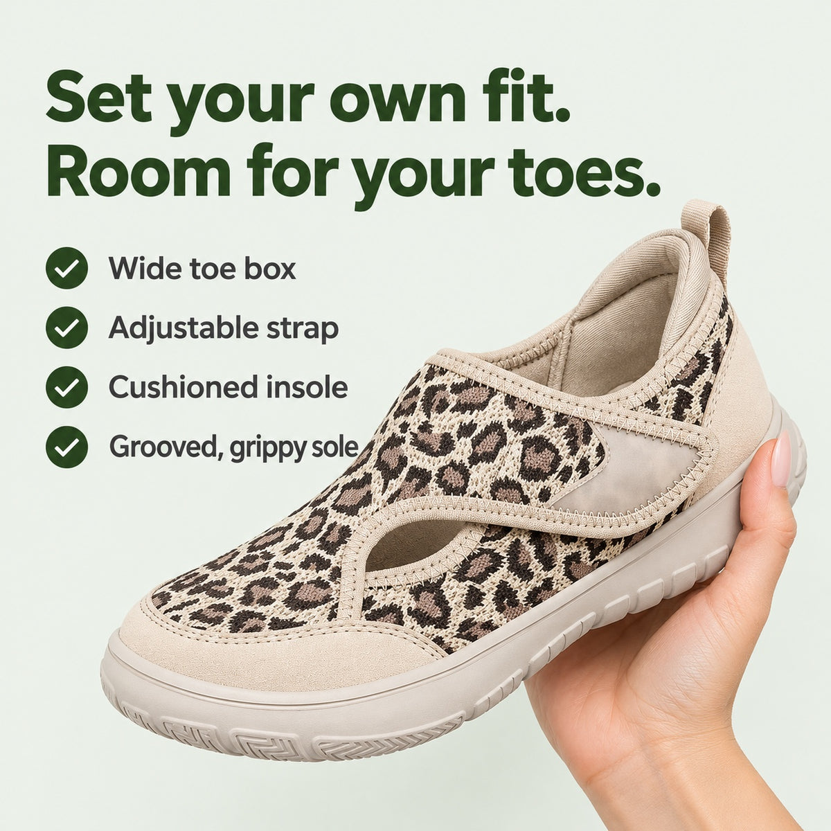 Joanna – Women's Wide Toe Box Shoes, key benefits
