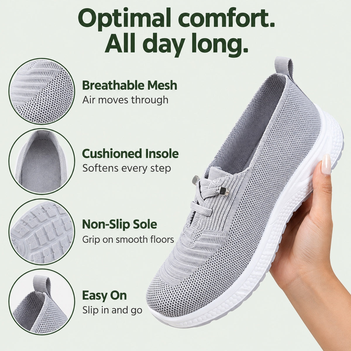 Joanne – Women's Slip-On Loafers, features