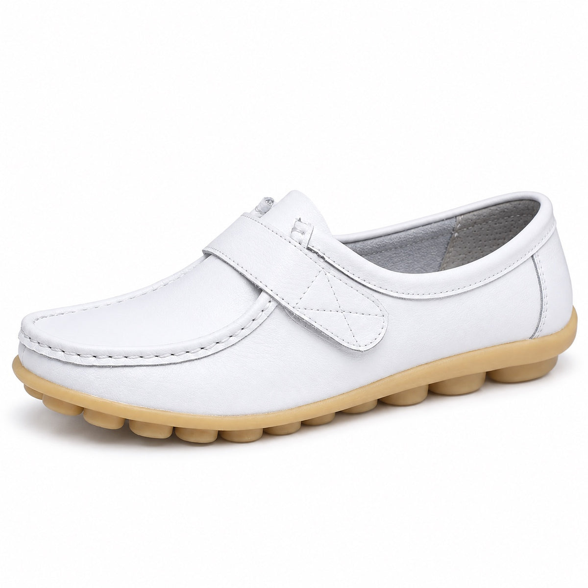 Joyce – Women's Nursing Loafers in White