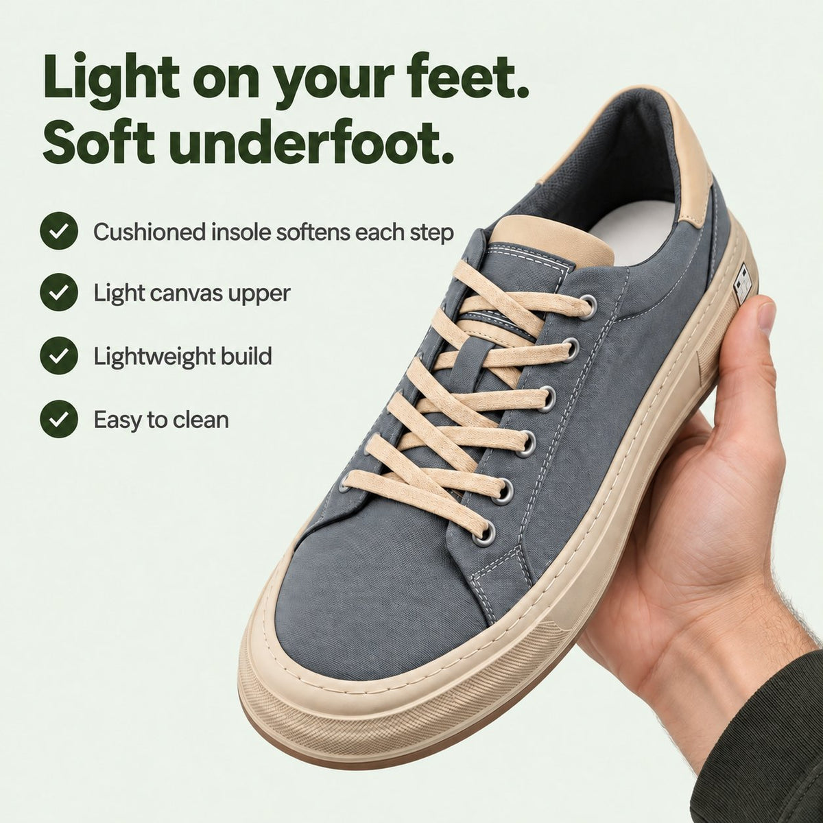 Julius – Men's Walking Sneakers, key benefits