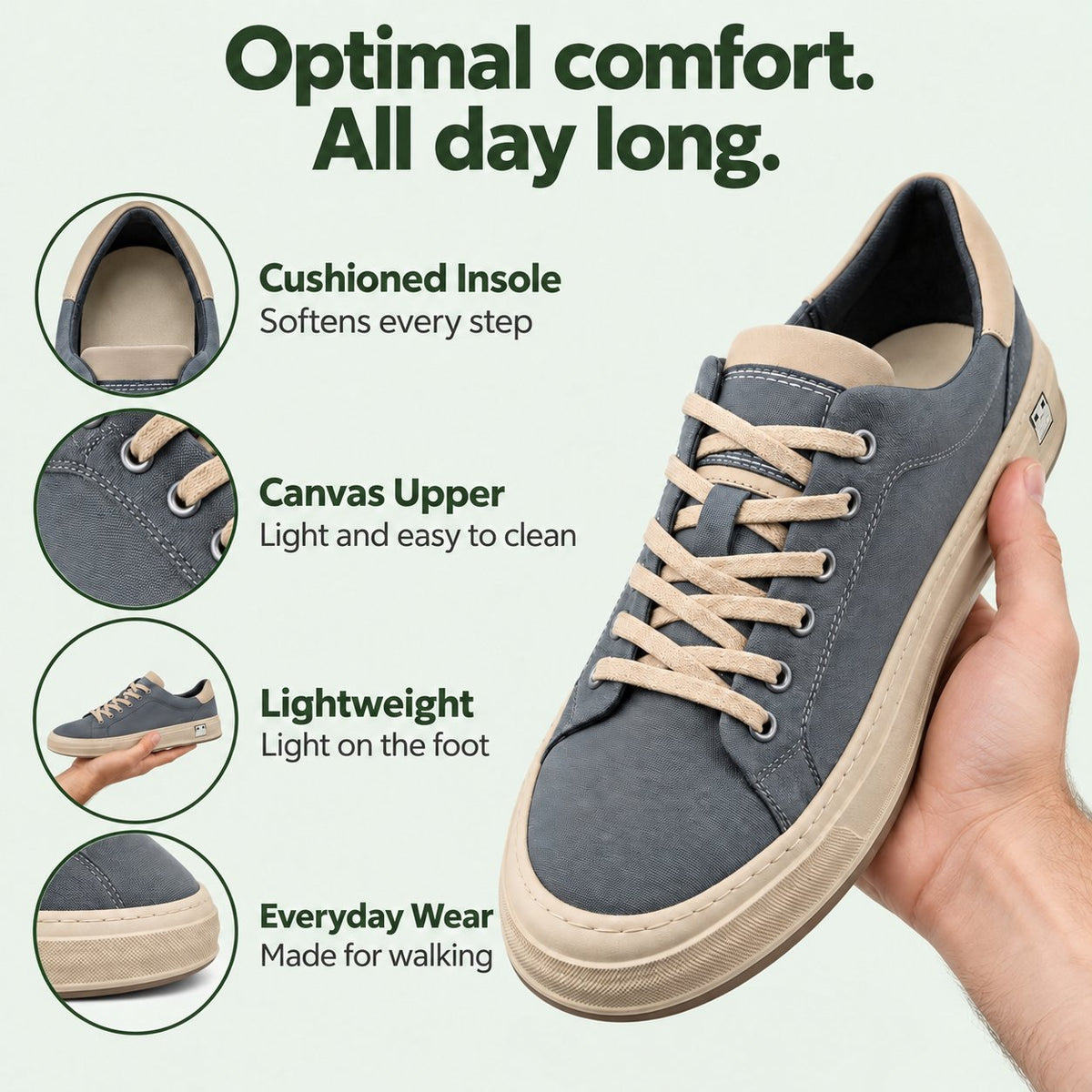 Julius – Men's Walking Sneakers, features