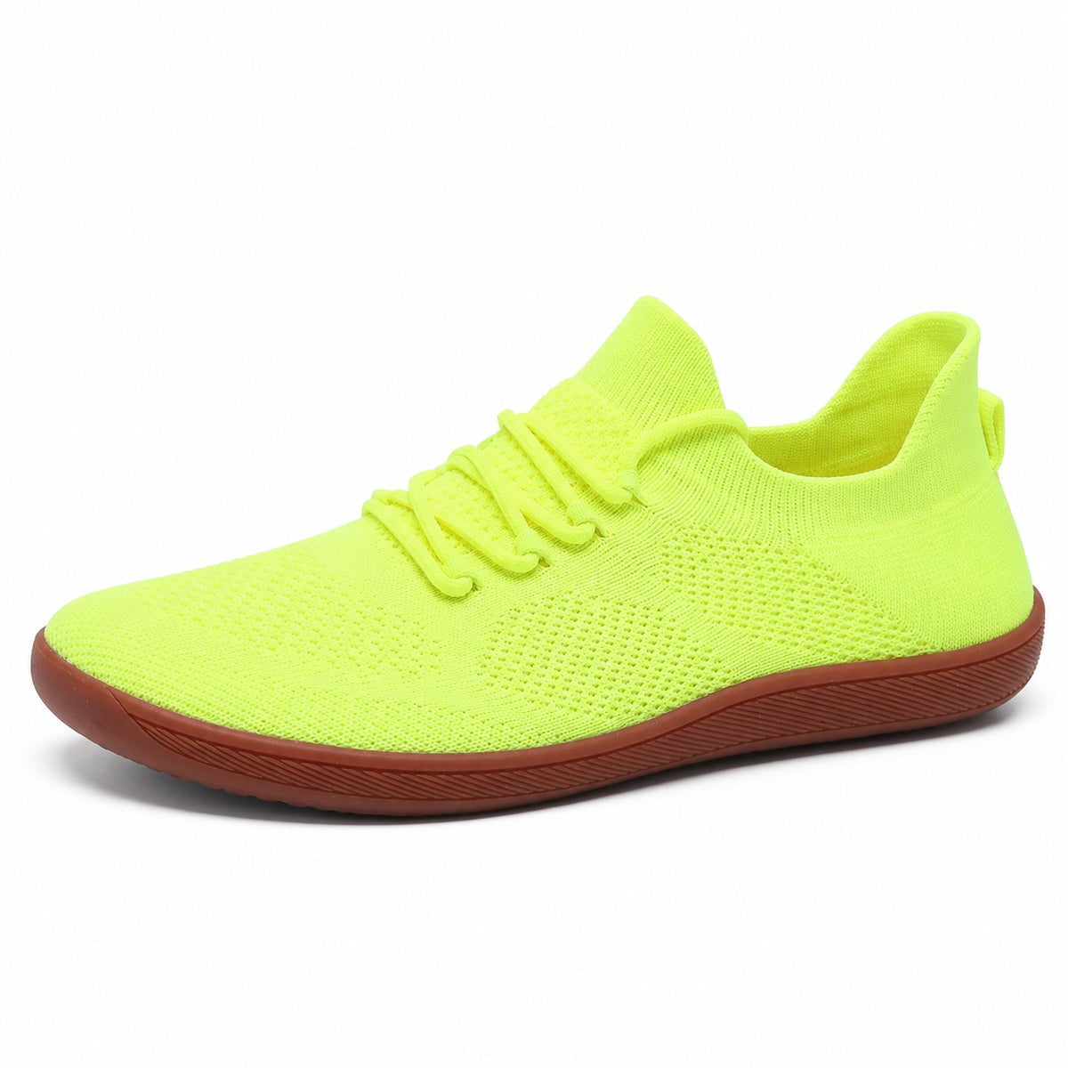 Keegan – Unisex Barefoot Sneakers in Neon Yellow