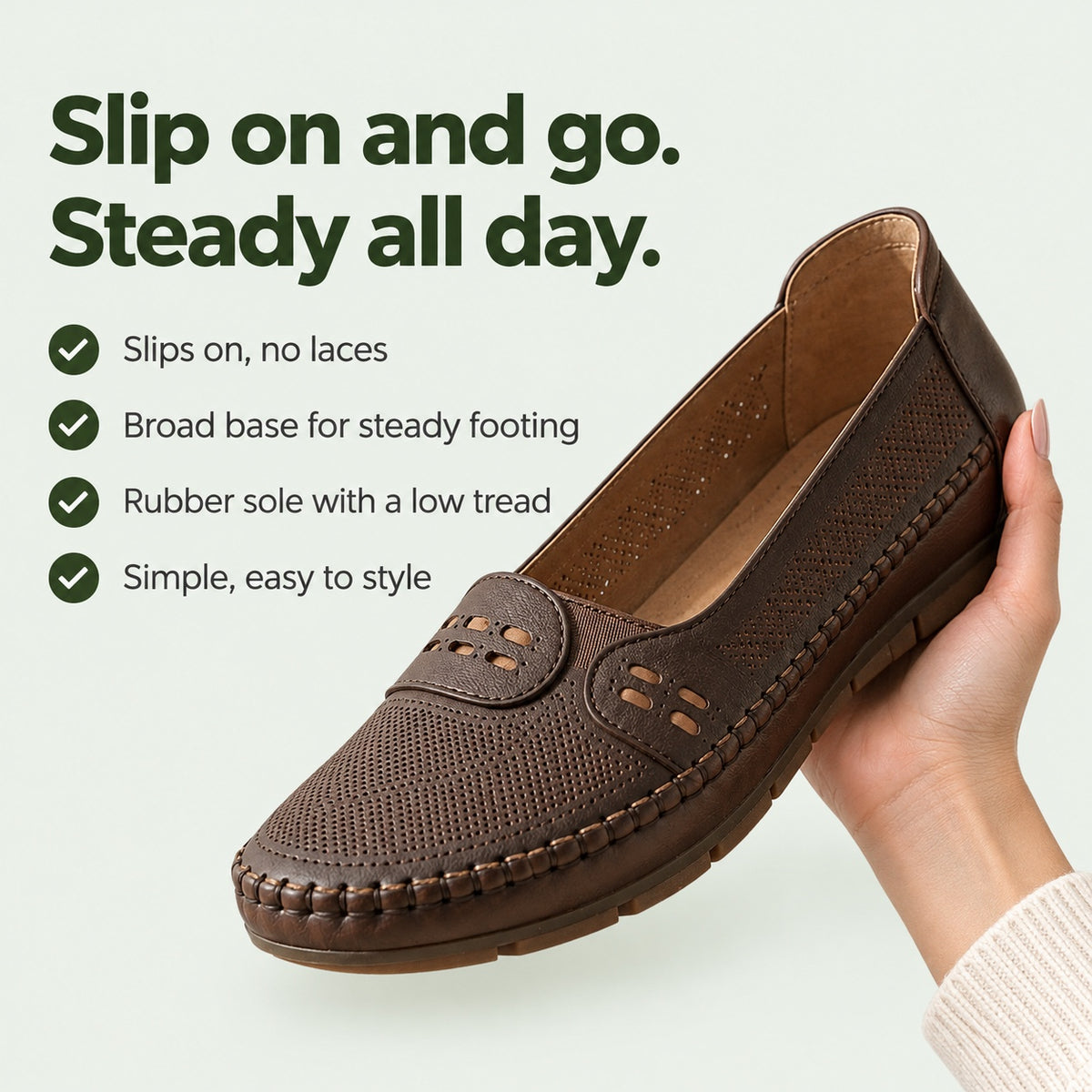 Kendall – Unisex Orthopedic Loafers, key benefits
