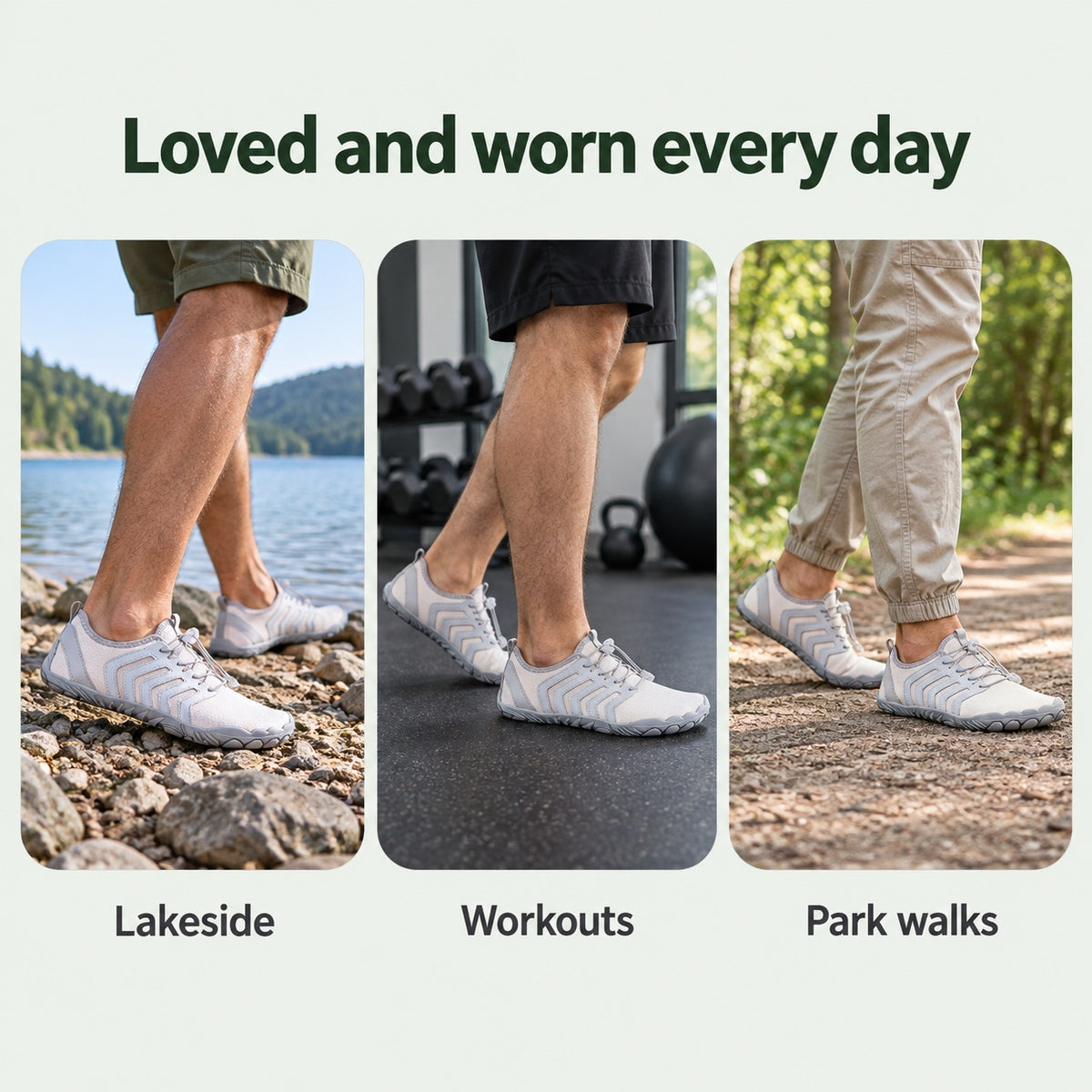 Landon – Unisex Barefoot Shoes, worn every day