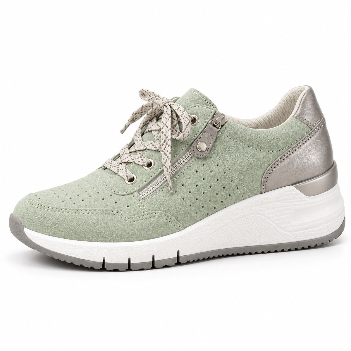 Larson – Unisex Orthopedic Sneakers in Mint Green