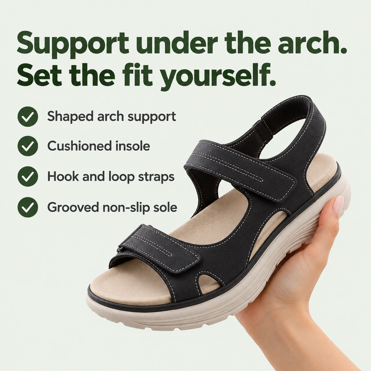Lawson – Unisex Wide Toe Box Sandals, key benefits