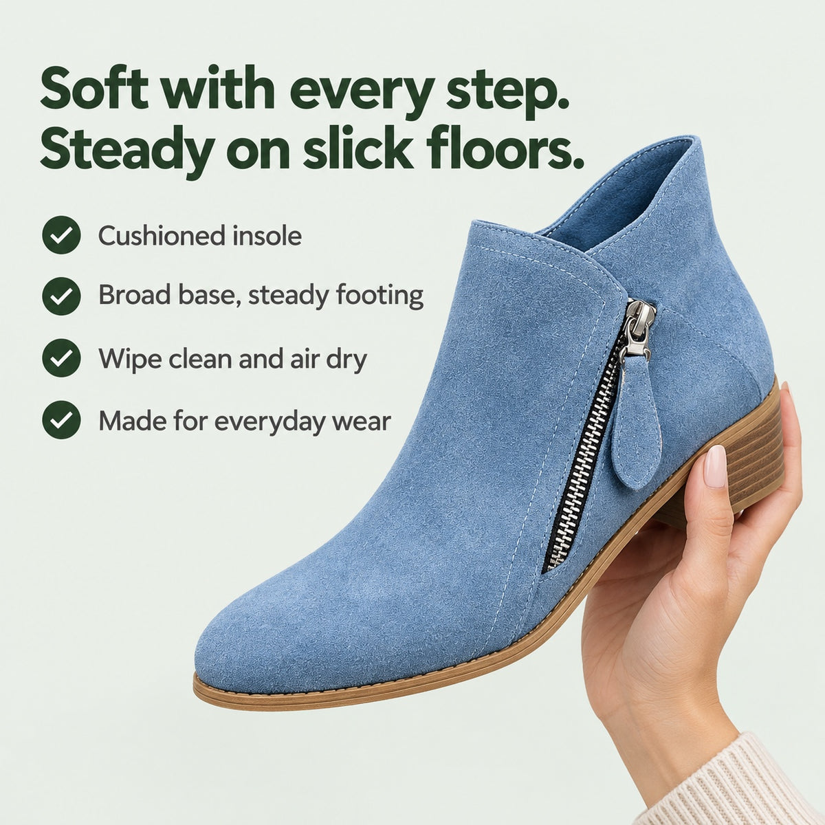 Leona – Women's Comfort Boots, key benefits