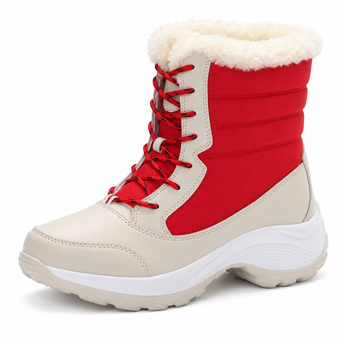 Leticia – Women's Comfort Boots in Red
