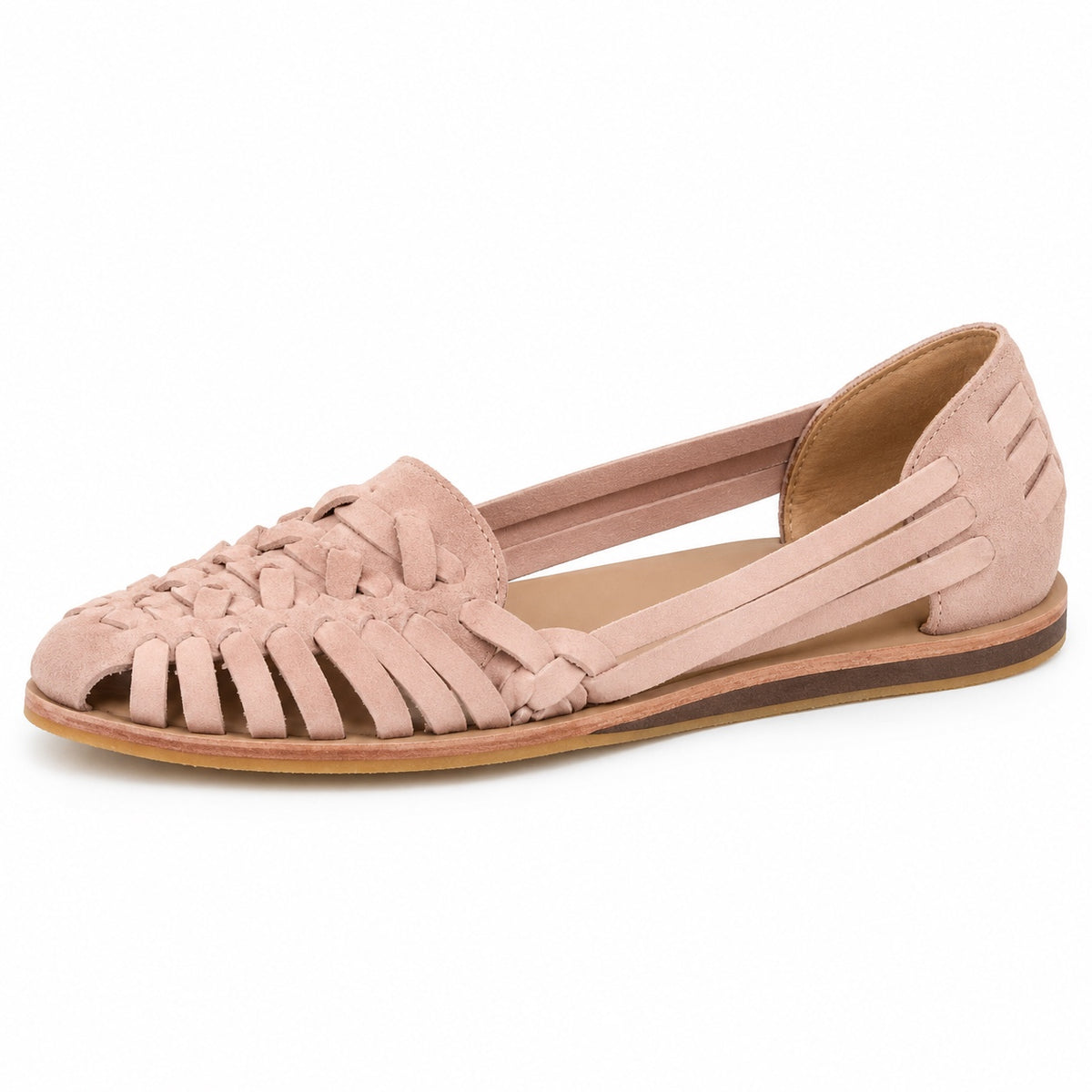 Lila – Women's Wide Toe Box Sandals in Pink