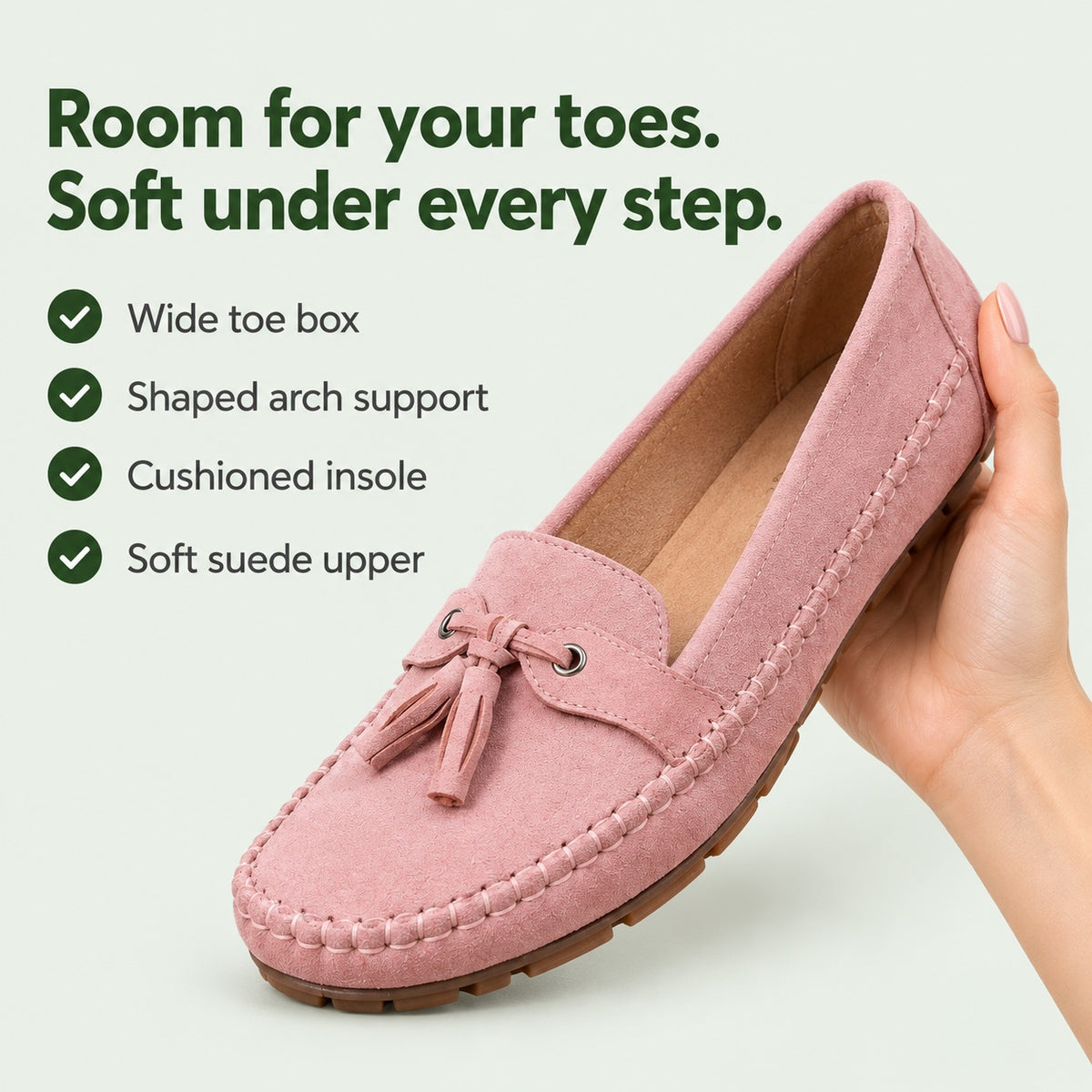 Lillian – Women's Orthopedic Loafers, key benefits