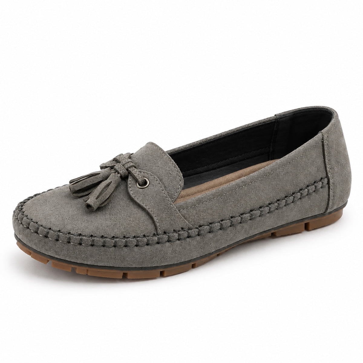 Lillian – Women's Orthopedic Loafers in Gray