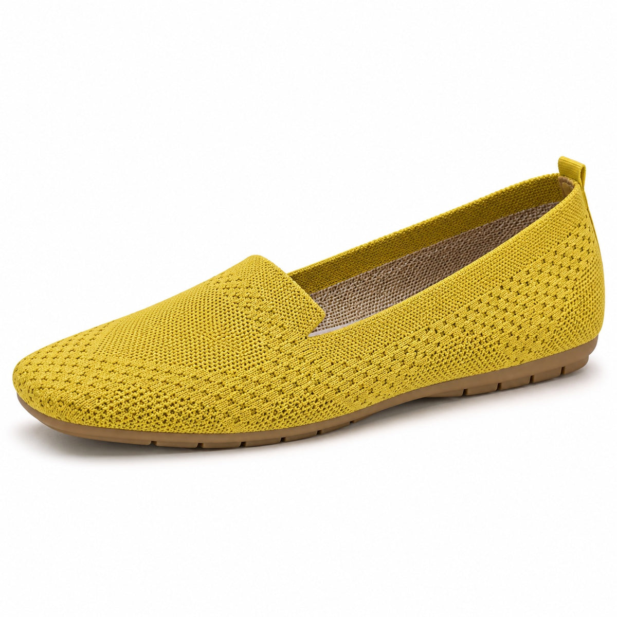 Lois – Women's Wide Toe Box Shoes in Yellow
