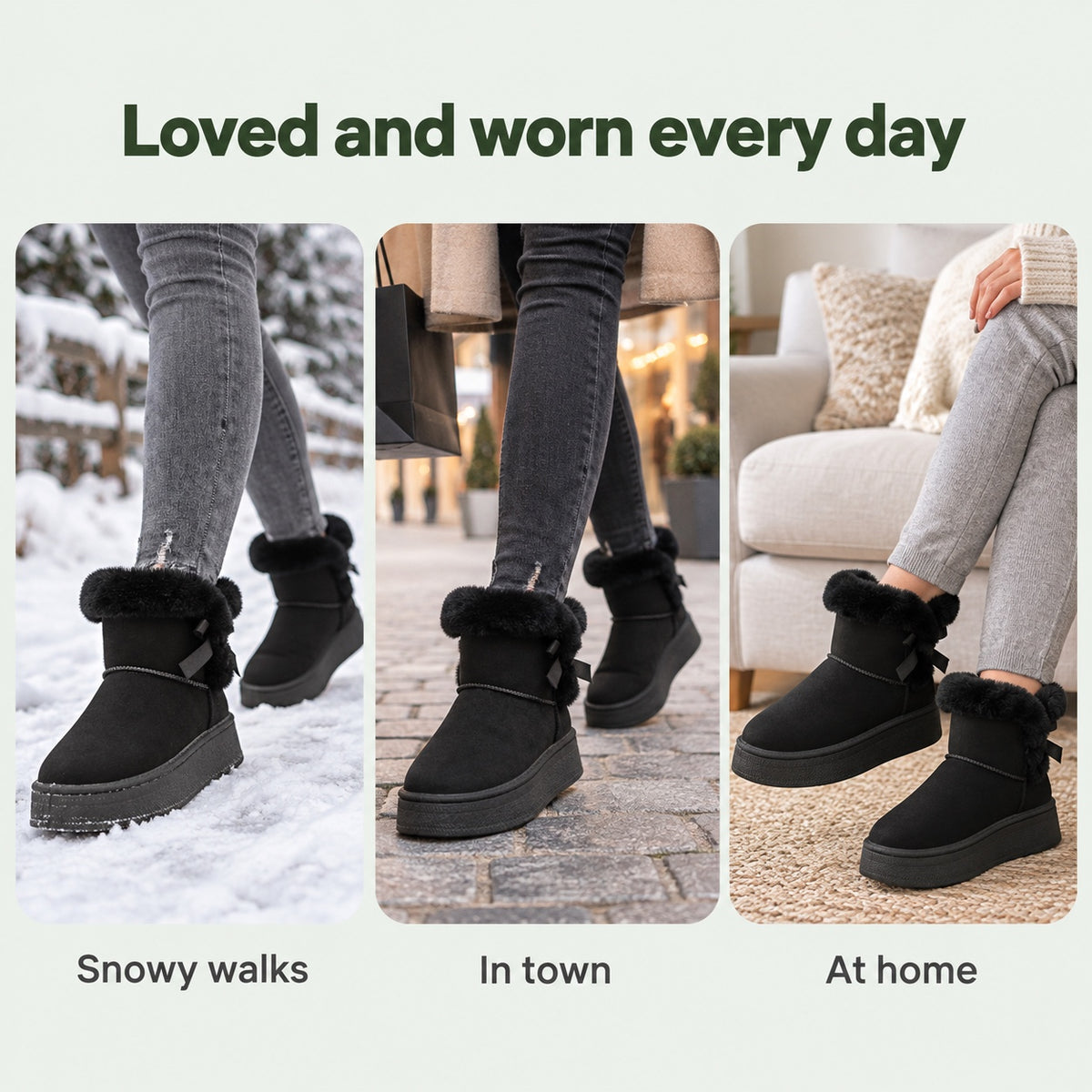 Lora – Women's Comfort Boots, worn every day