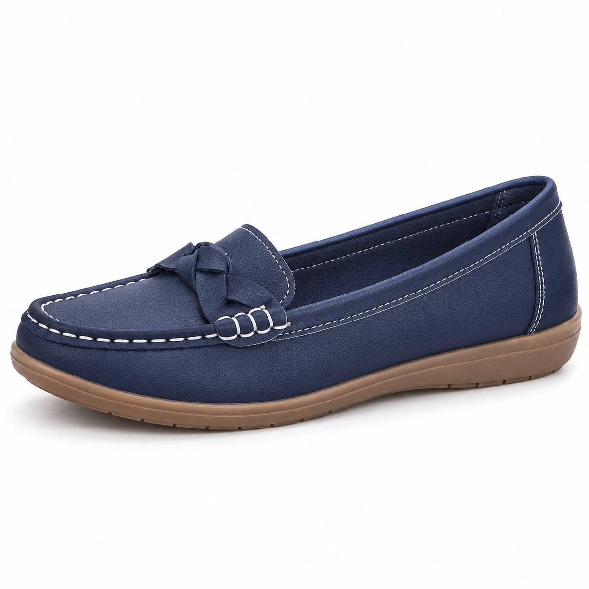 Lorena – Women's Non-Slip Loafers in Blue