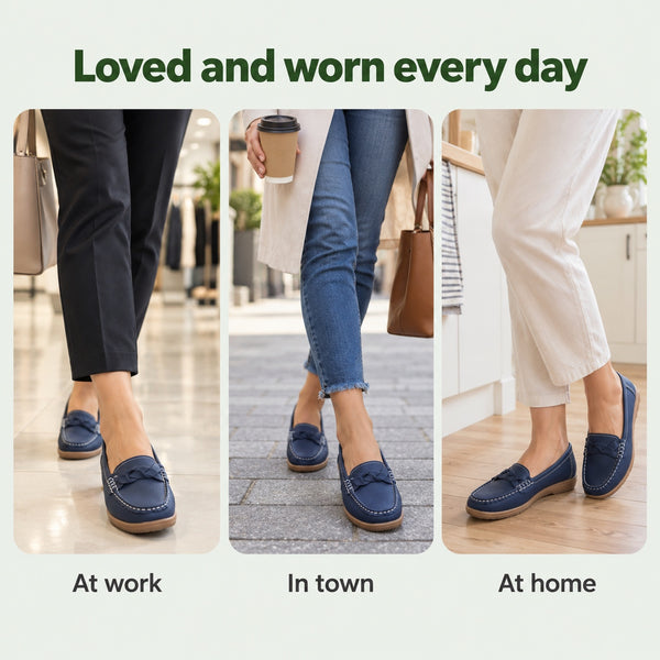 Lorena – Women's Non-Slip Loafers, worn every day
