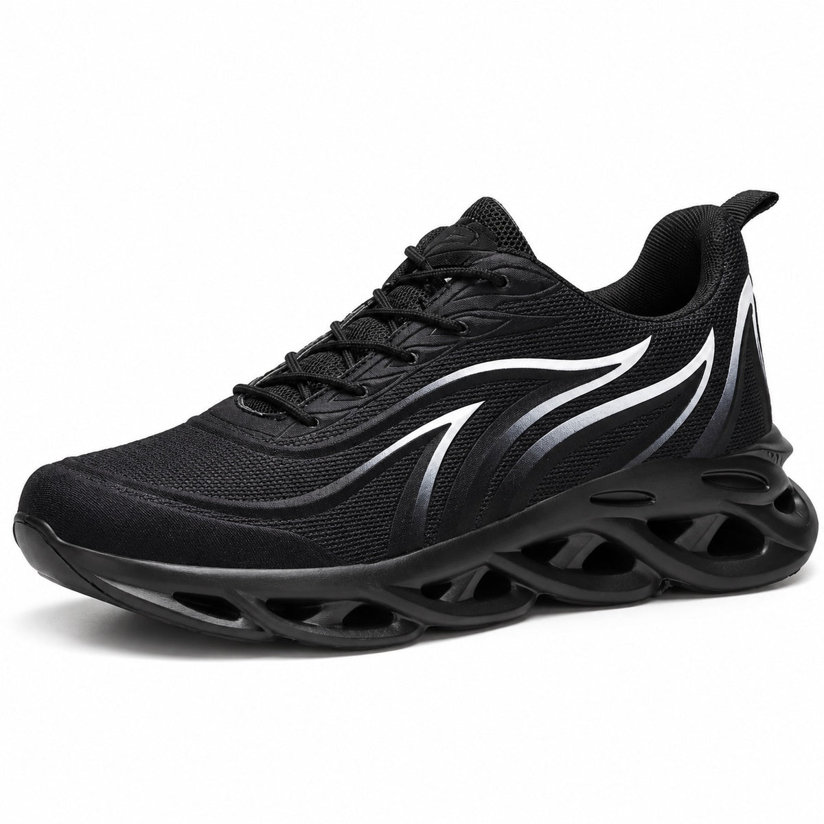 Lorenzo – Men's Walking Sneakers in Black
