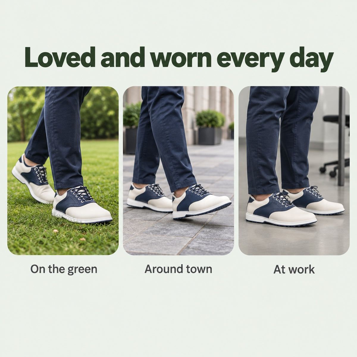 Lucas – Men's Non-Slip Shoes, worn every day