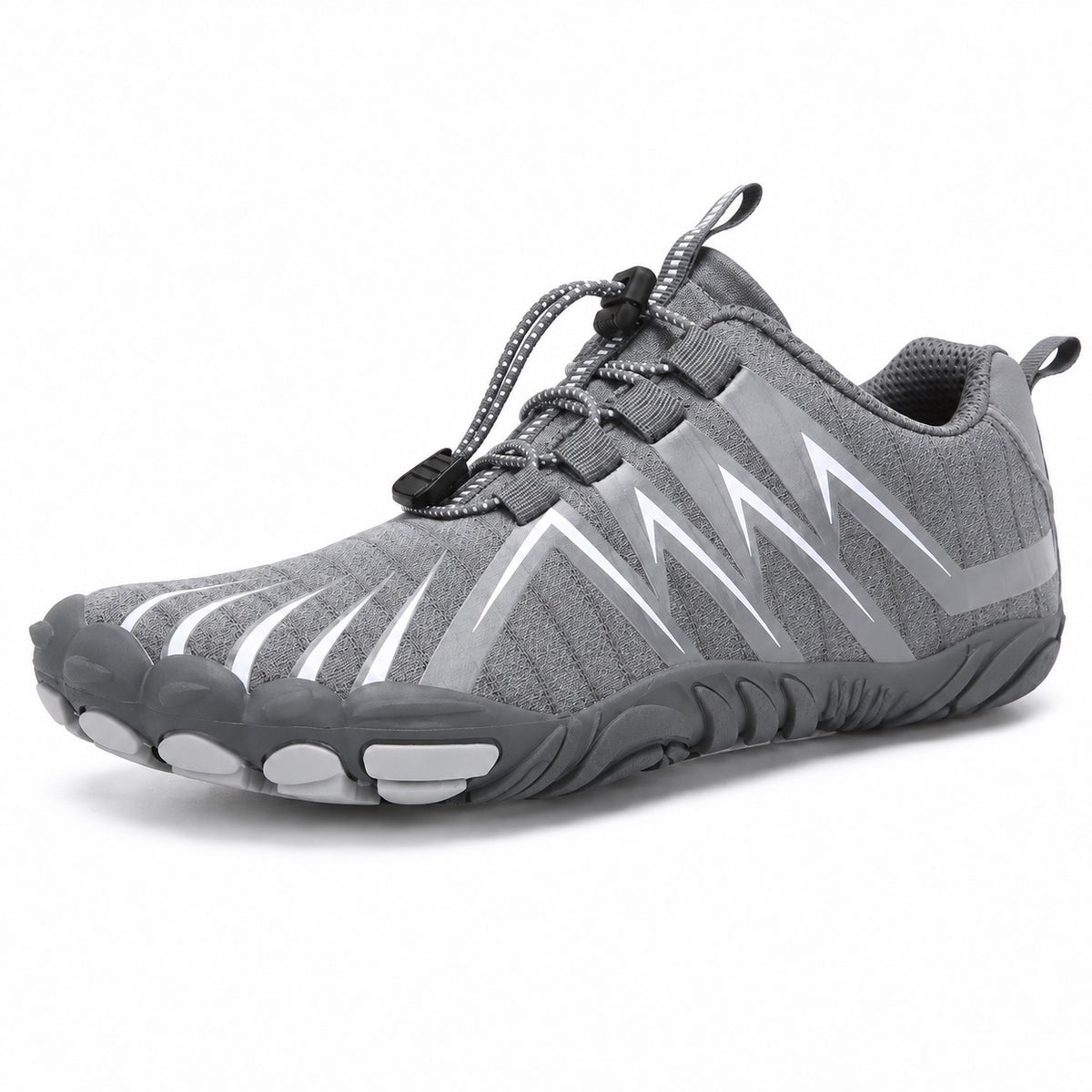 Luke – Unisex Barefoot Sneakers in Gray
