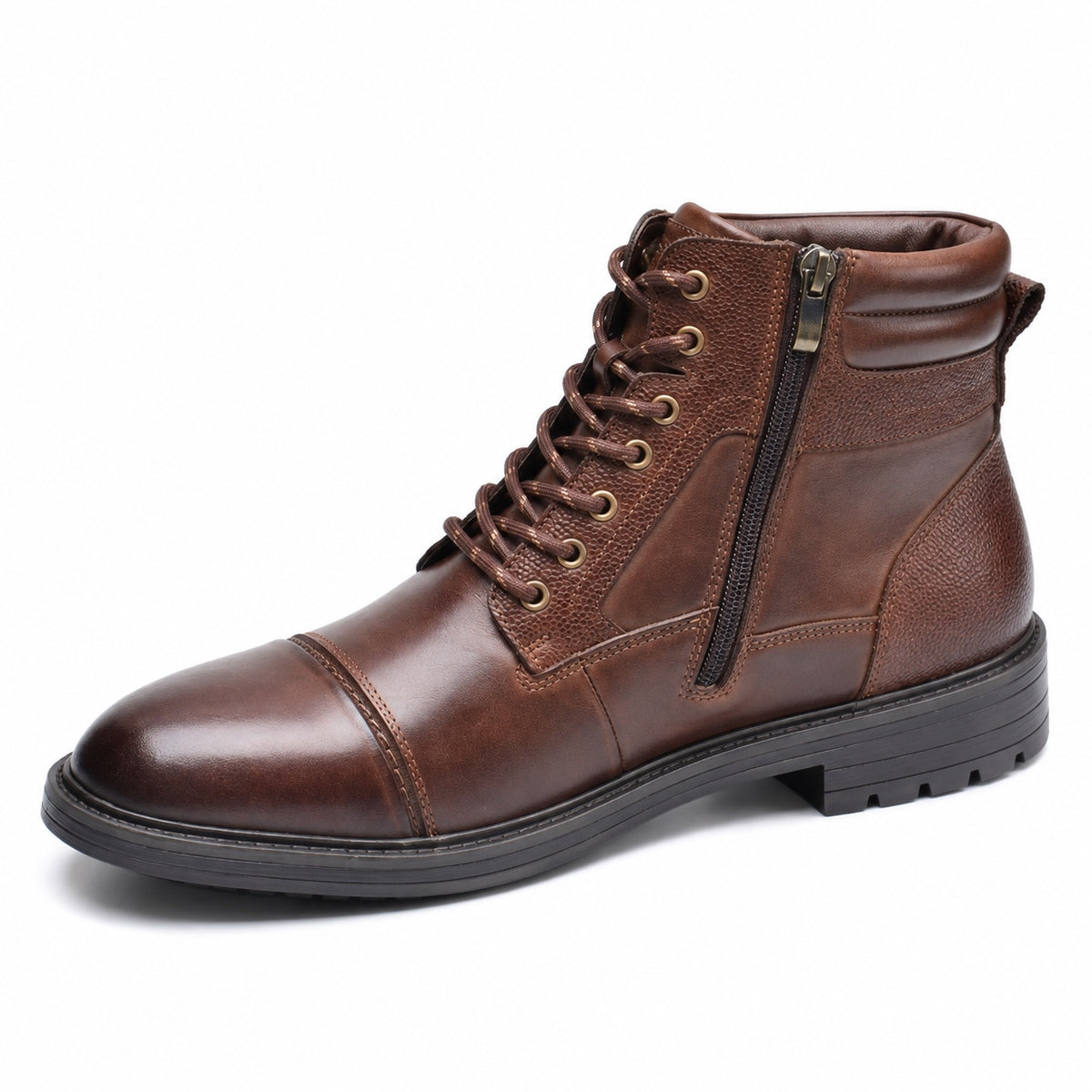Luther – Men's Comfort Boots in Brown