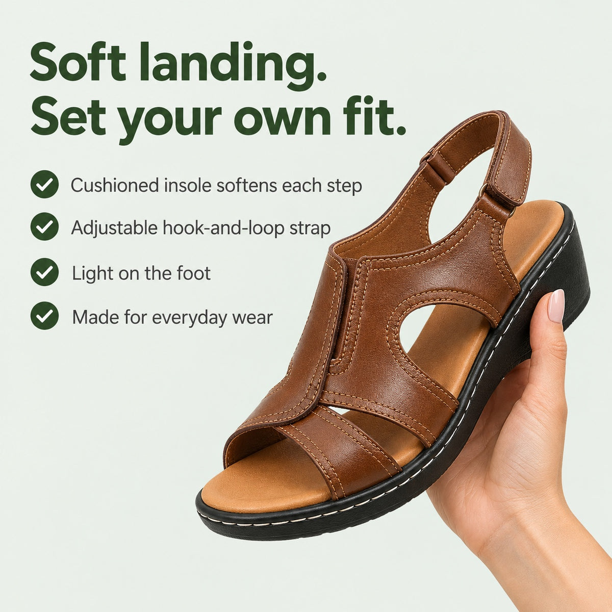 Mamie – Women's Comfortable Sandals, key benefits