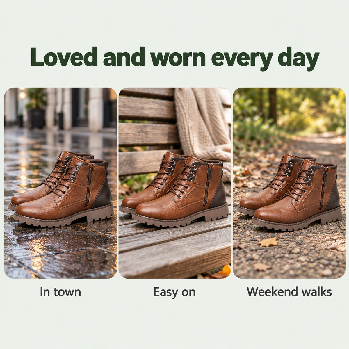 Marc – Men's Comfort Boots, worn every day