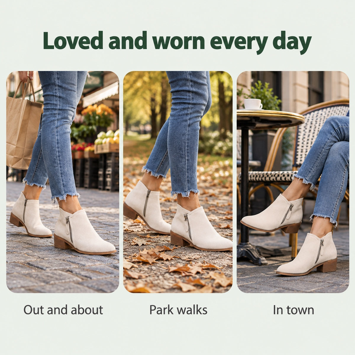 Margaret – Women's Comfort Boots, worn every day