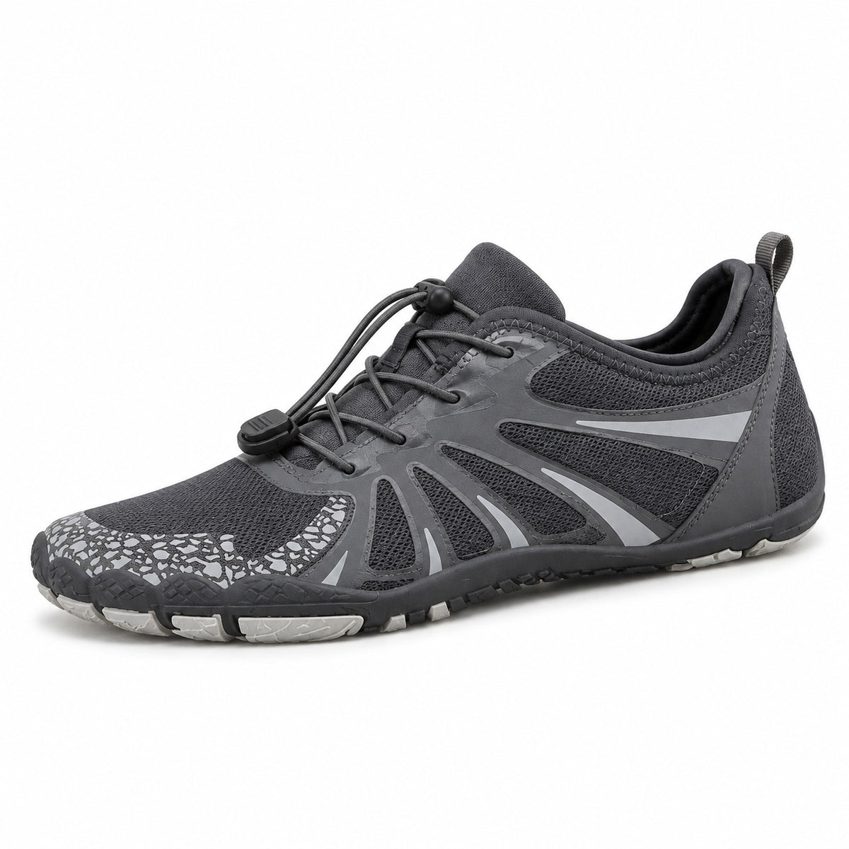 Martha – Women's Barefoot Shoes in Dark Gray