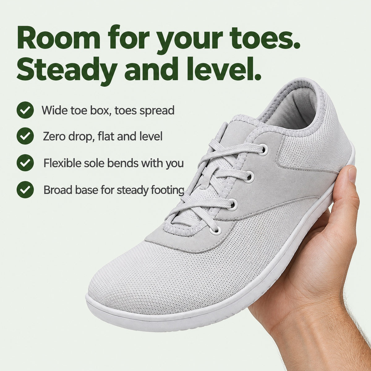 Matthews – Unisex Barefoot Shoes, key benefits