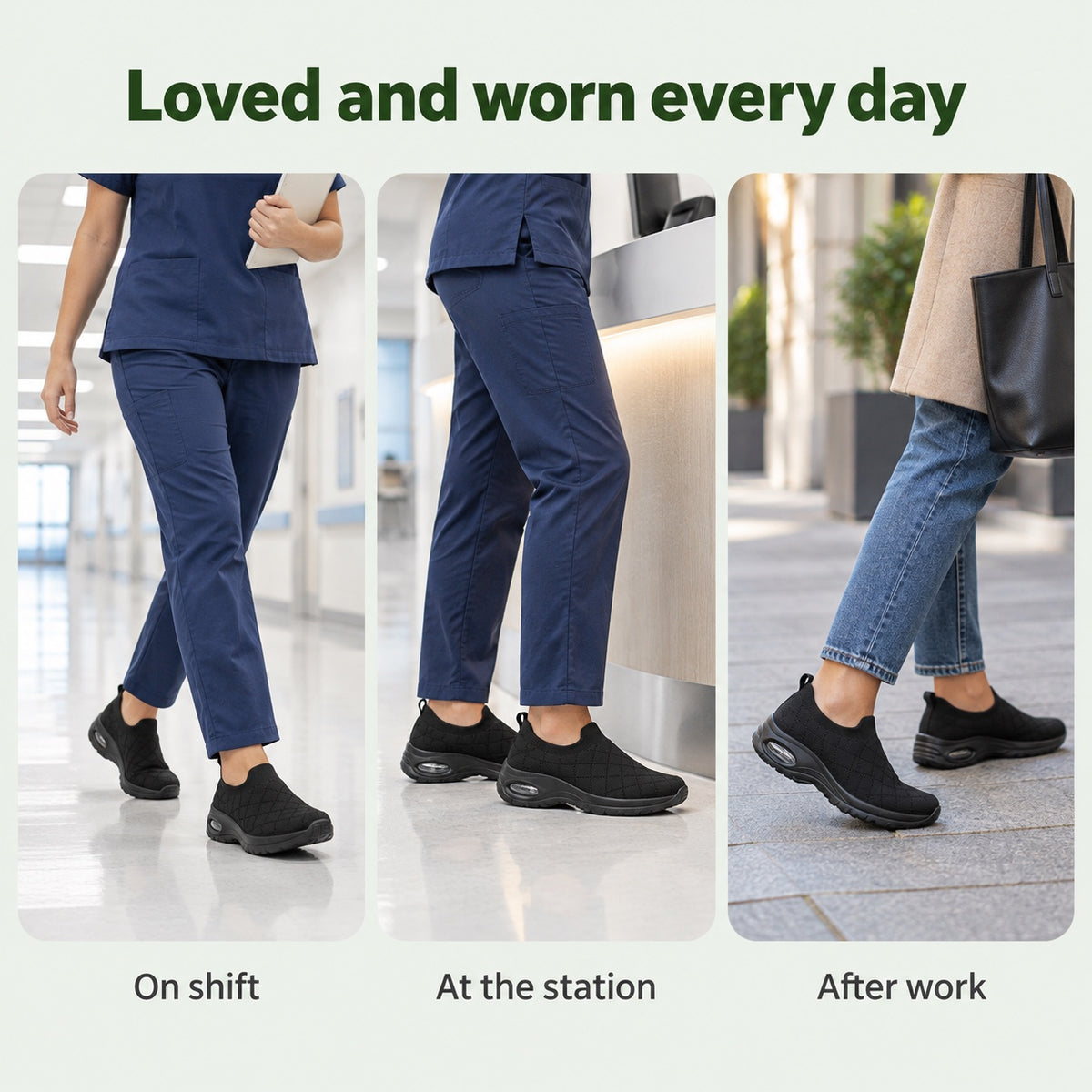 Mattie – Women's Nursing Shoes, worn every day