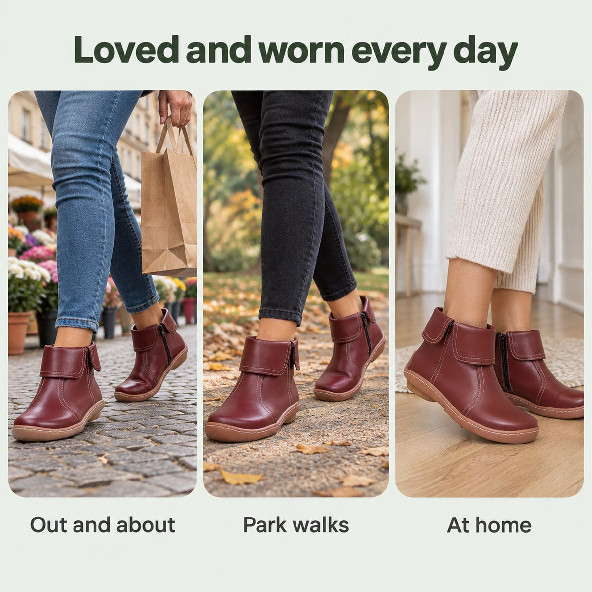 Maureen – Women's Comfort Boots, worn every day