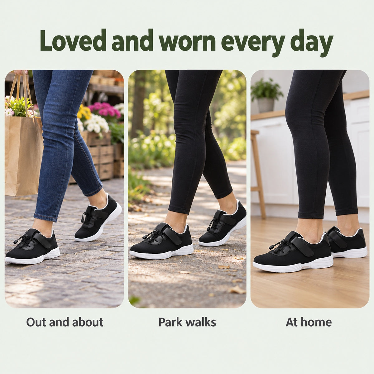 Megan – Women's Plantar Fasciitis Shoes, worn every day