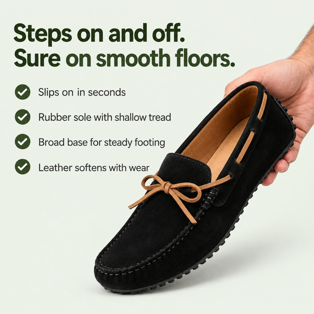 Milton – Men's Slip-On Loafers, key benefits