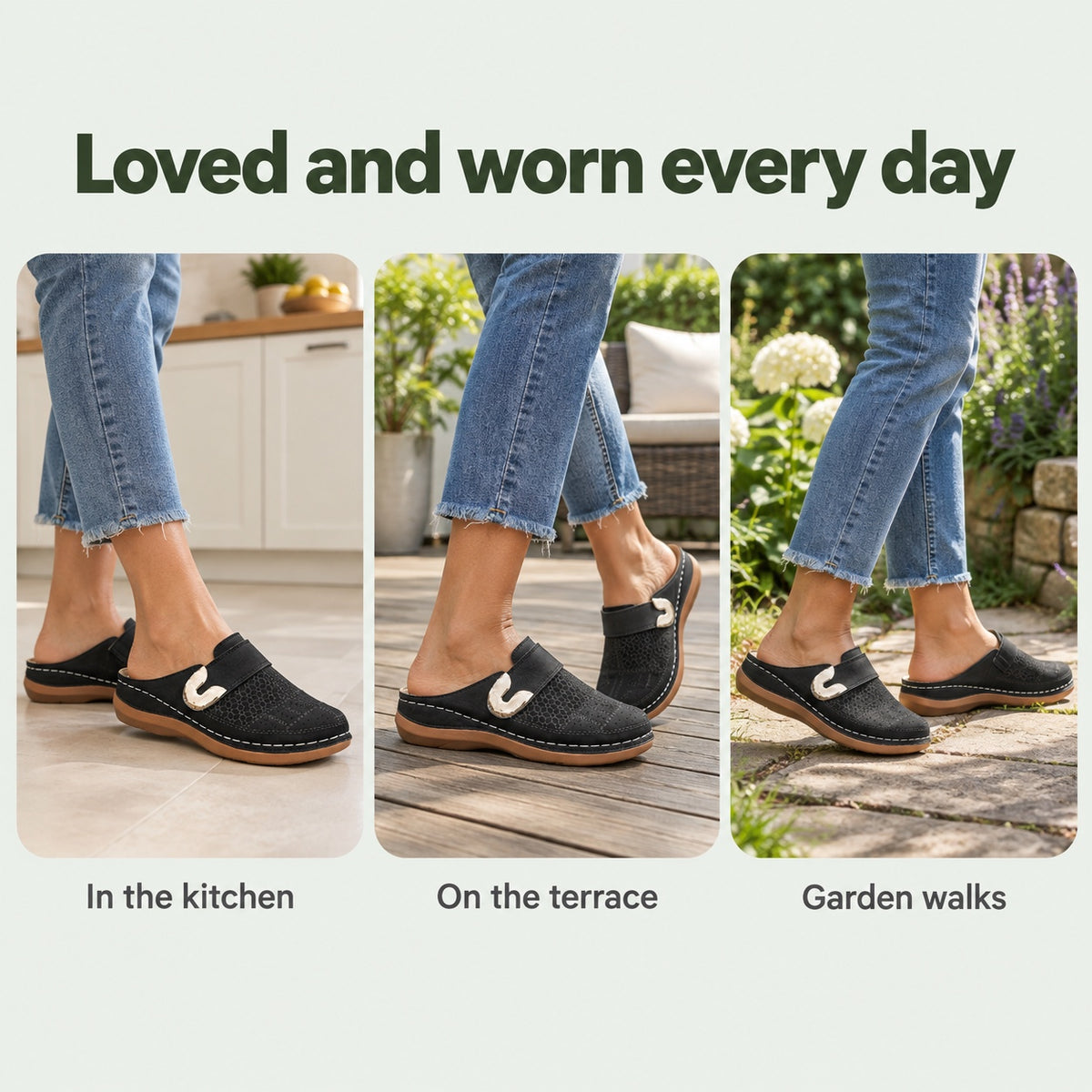 Miranda – Women's Comfort Slippers, worn every day