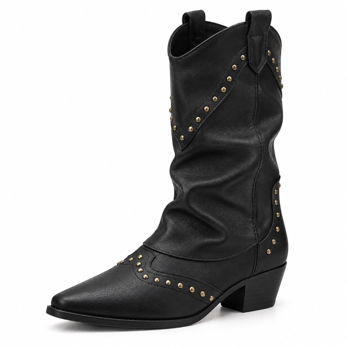 Misty – Women's Wide Calf Boots in Black