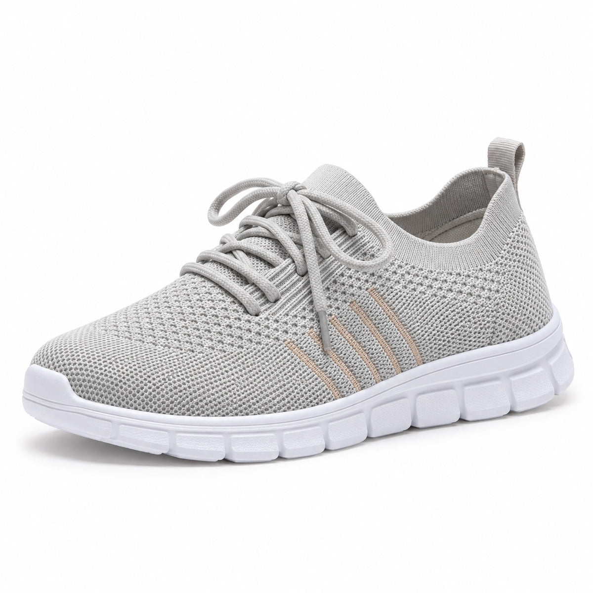 Monica – Women's Arch Support Sneakers in Gray