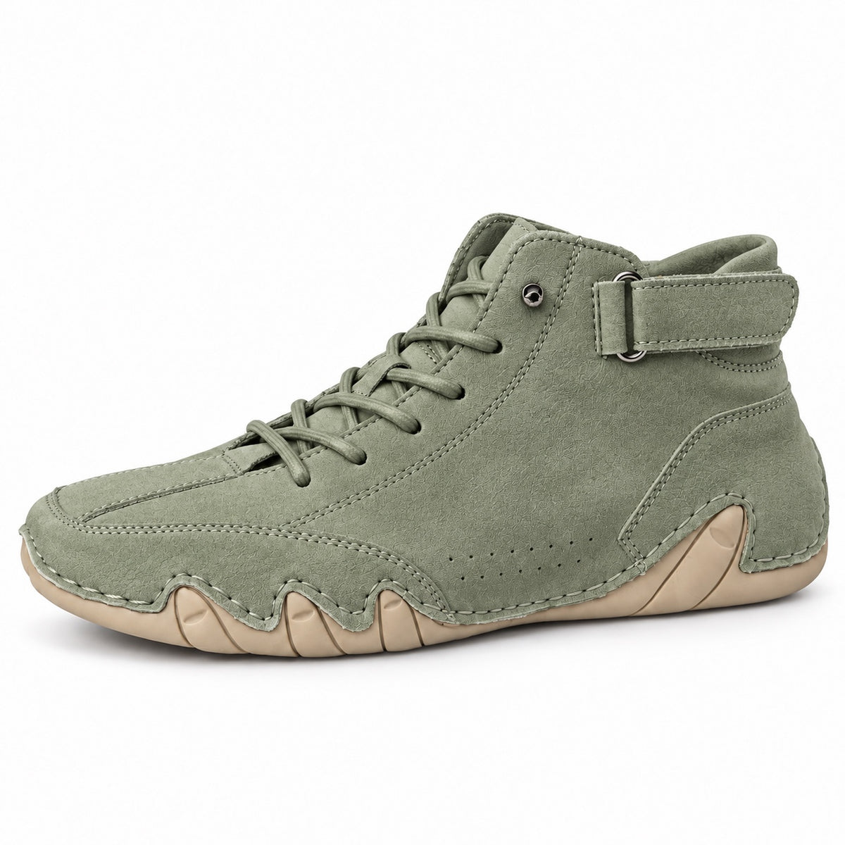 Moody – Unisex Barefoot Shoes in Army Green
