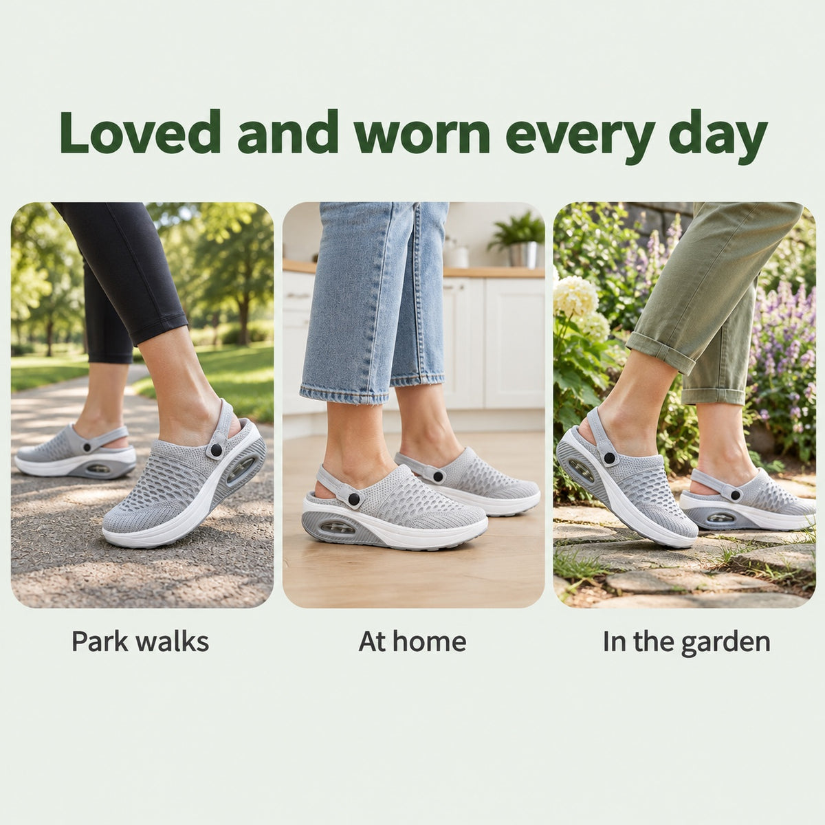 Moore – Unisex Walking Shoes, worn every day
