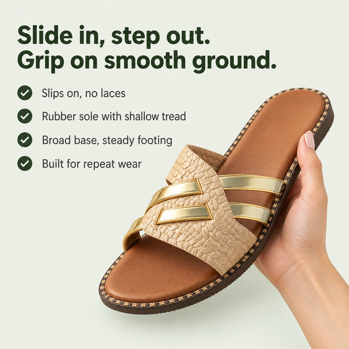 Moreno – Unisex Comfortable Sandals, key benefits