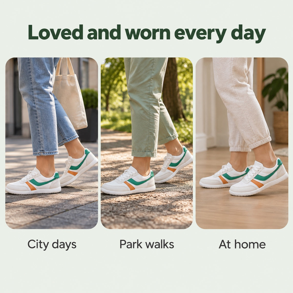 Murphy – Unisex Wide Toe Box Shoes, worn every day