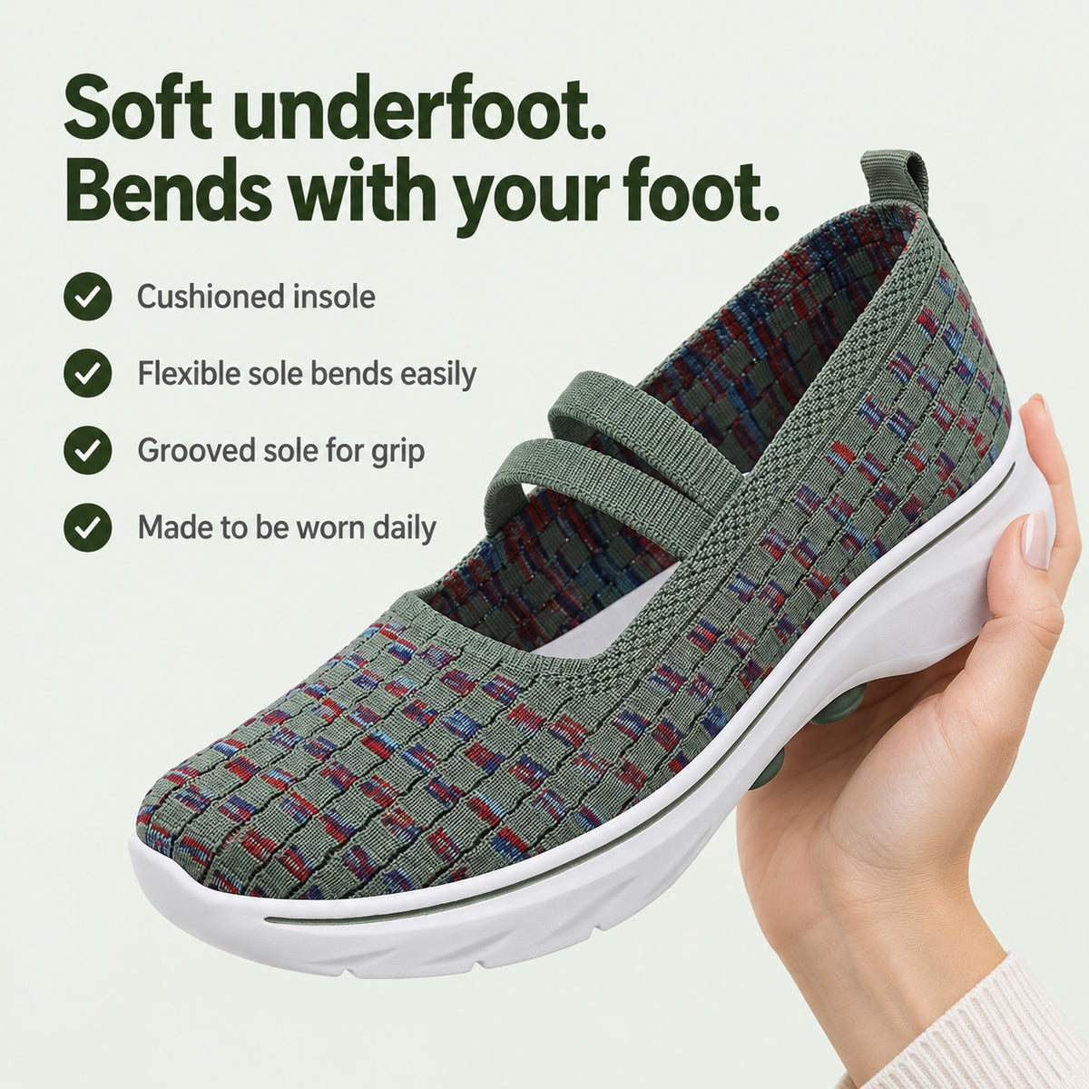 Myra – Women's Nursing Shoes, key benefits