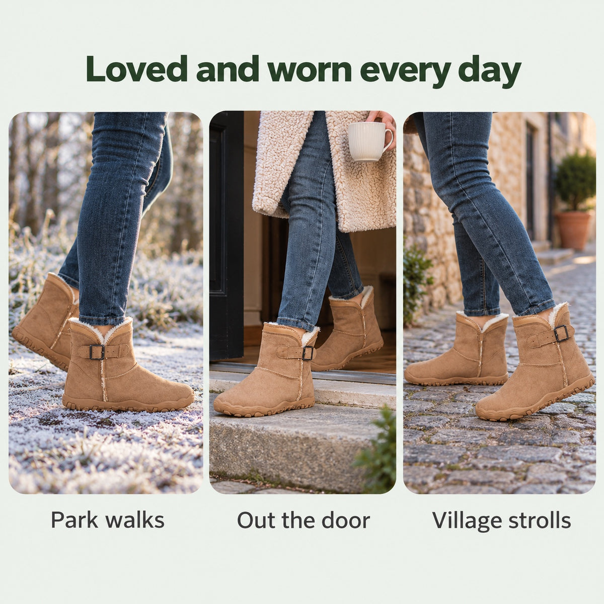 Myrtle – Women's Comfort Boots, worn every day